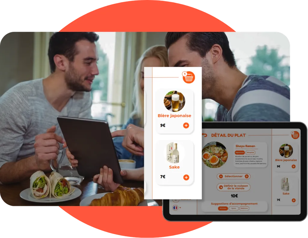 Système de recommandation sur la tablette