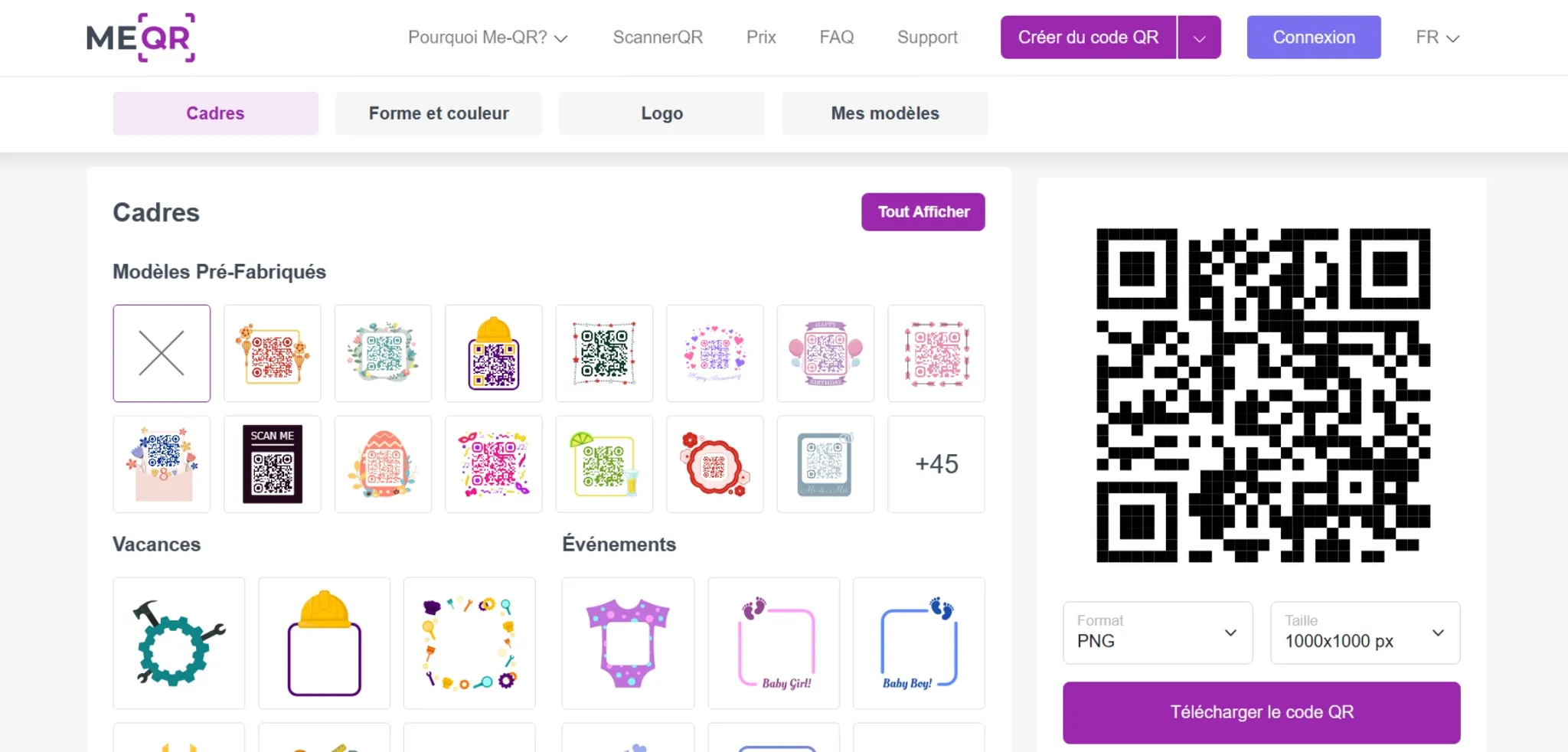 ME-QR : Générateur de QR codes dynamiques gratuits ME-QR : Générateur de QR codes dynamiques gratuits