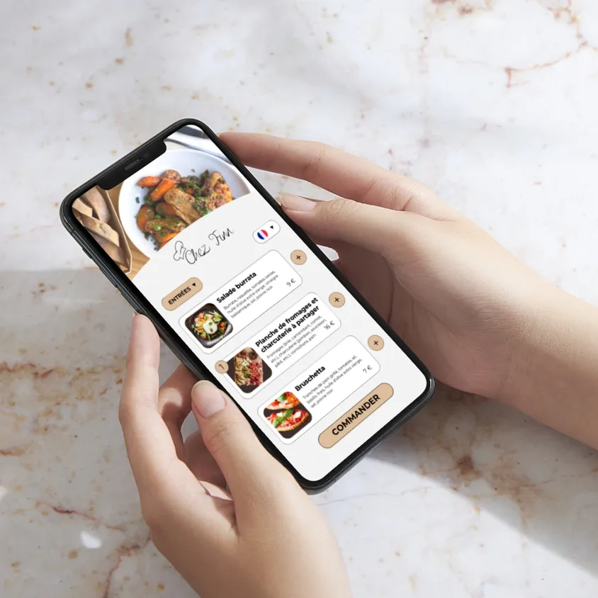 Tout savoir sur le menu sans contact : définition, avantages et création