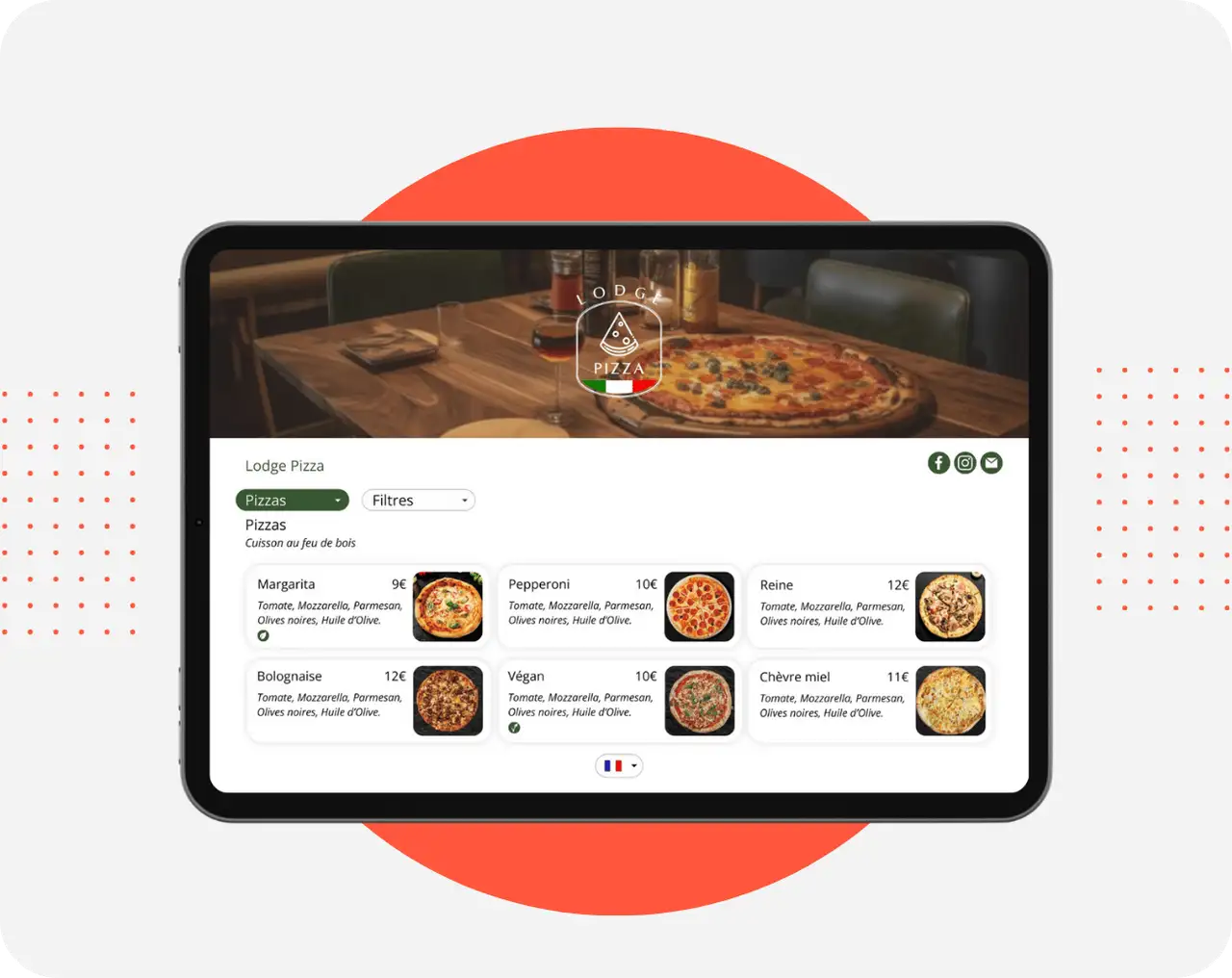 Parcours de commande Click & Collect simple et sans commission