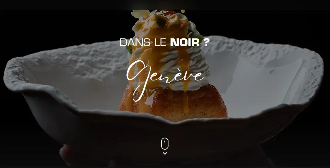 Exemple de site internet pour restaurant gastronomique avec réservation en ligne