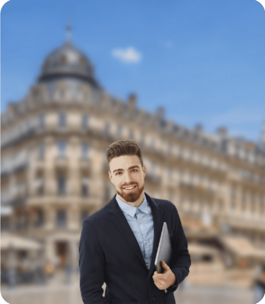 Notre commercial sur la place de la Comédie, à Montpellier