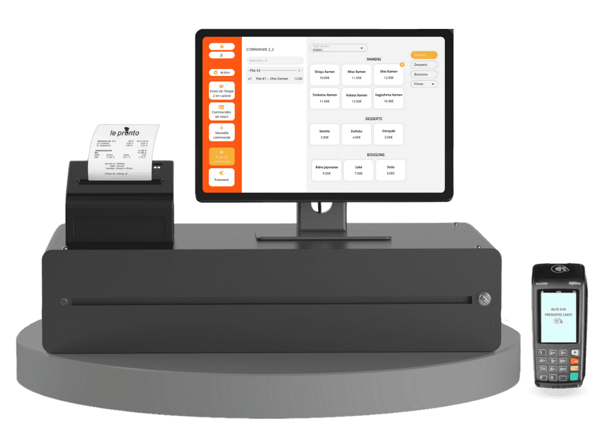 Caisse enregistreuse sur Android Caisse enregistreuse sur Android