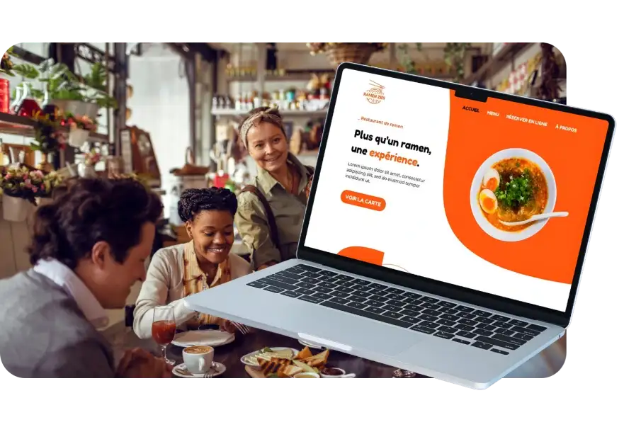 Exemple de site internet le Pronto Exemple de site internet le Pronto
