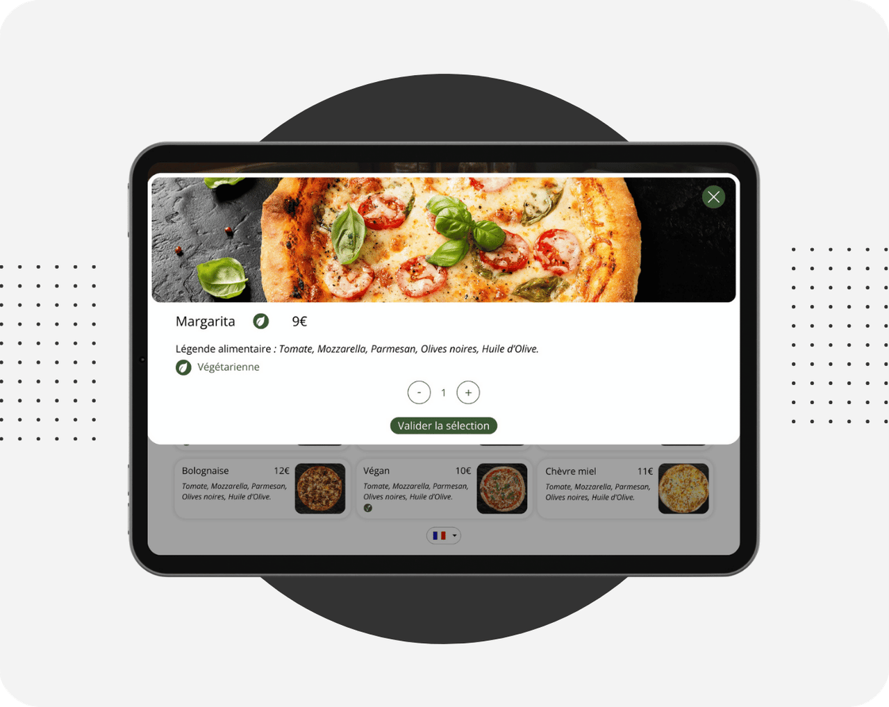 Selection sur le site click and collect
