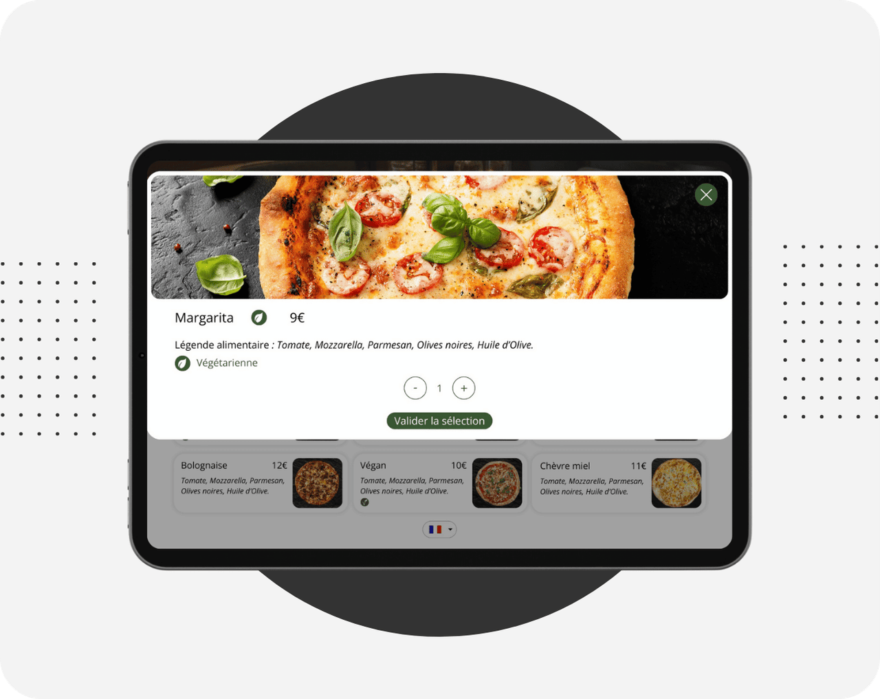 Selection sur le site click and collect